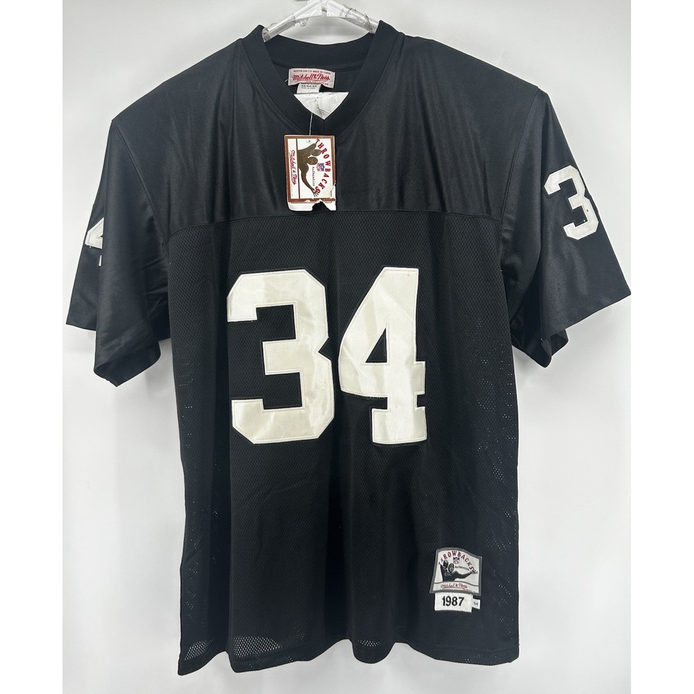 Mitchell & Ness Throwbacks Bo Jackson #34 Los Angeles Raiders 1987 Size 54 NWT